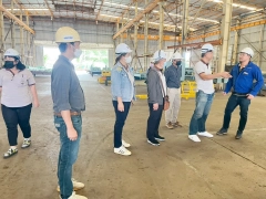 ดูงานโรงงานผลิตโครงสร้างเหล็กรูปพรรณ-2